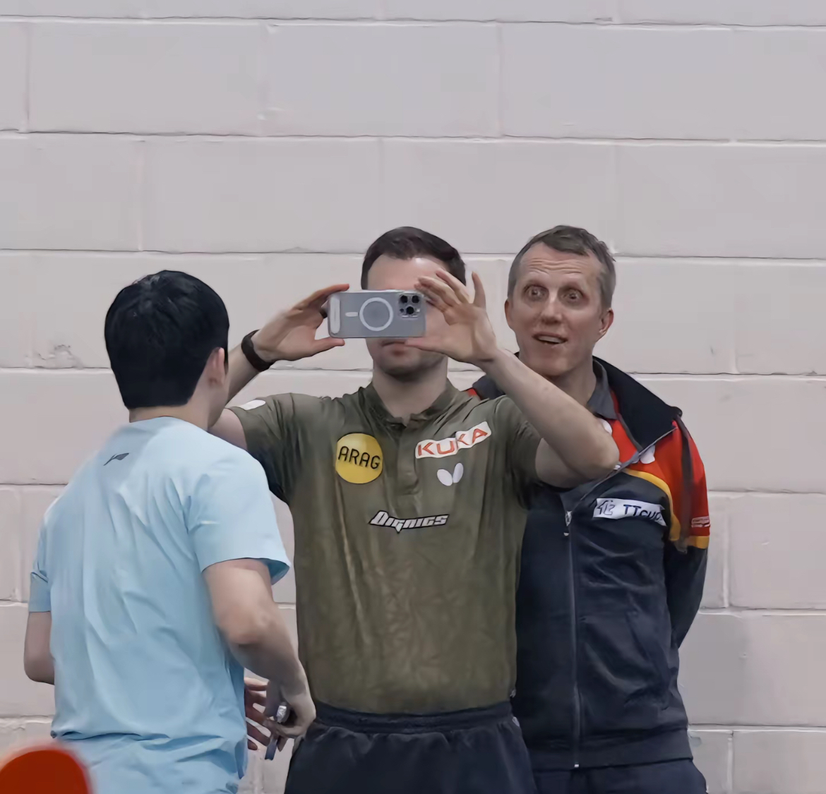 关于德国乒乓球队绝地反击韩国乒乓球队，波尔统治全场的信息