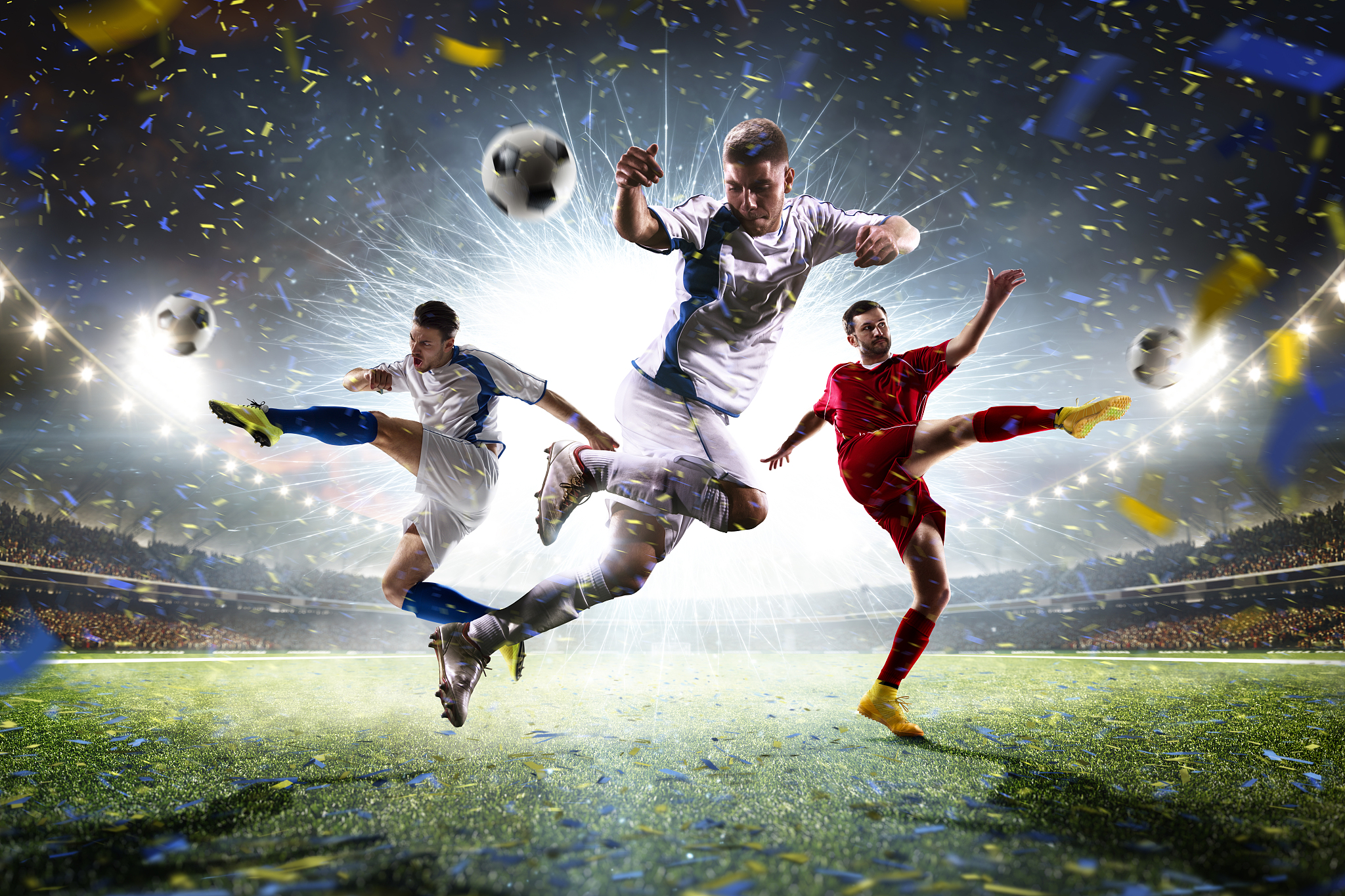 球员技艺精湛，展现球场精彩瞬间